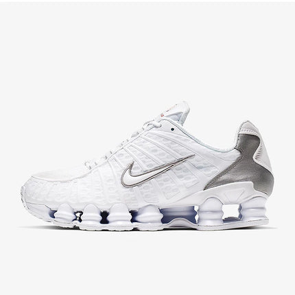 Scarpe da corsa Nike Authentic Shox TL da uomo con colonna d'aria ammortizzata sportiva AV3595-100