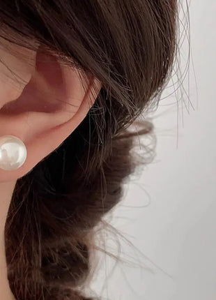 Nuovi orecchini di perle in argento sterling 925 con fascino di personalità, orecchini da donna con fascino squisito, regalo di compleanno, gioielli squisiti platinumshop