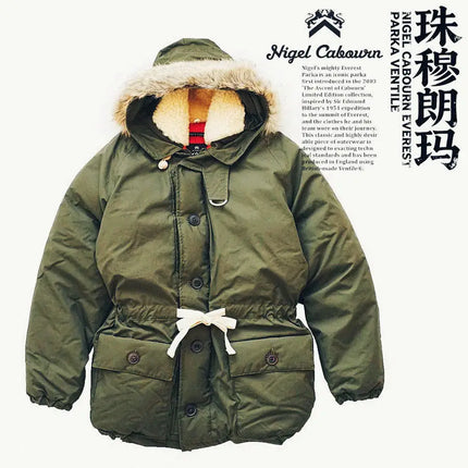 Nigel Goose Down Antarctic Expedition Everest Prototype Jacket