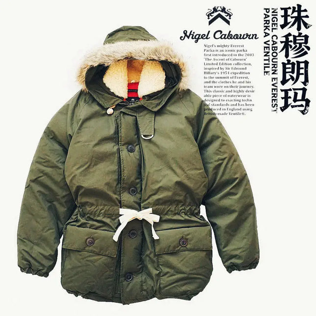 Nigel Goose Down Antarctic Expedition Everest Prototype Jacket