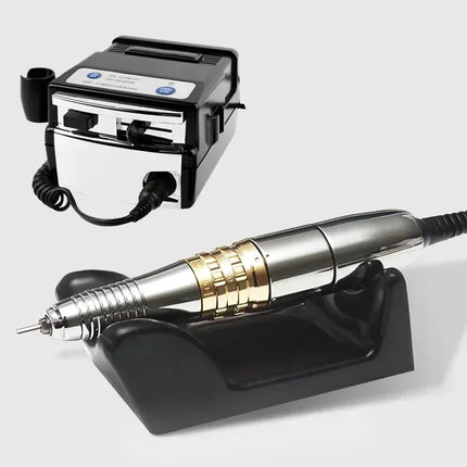 Nail Drill Pullyon UP200-G5 OEM Japan Micromotor G5 Handpiece 35000RPM Electric File Low Noise Low Vibration Acrylic Gel Polishing Machine Manicure Pedicure Sander Salon Equipment