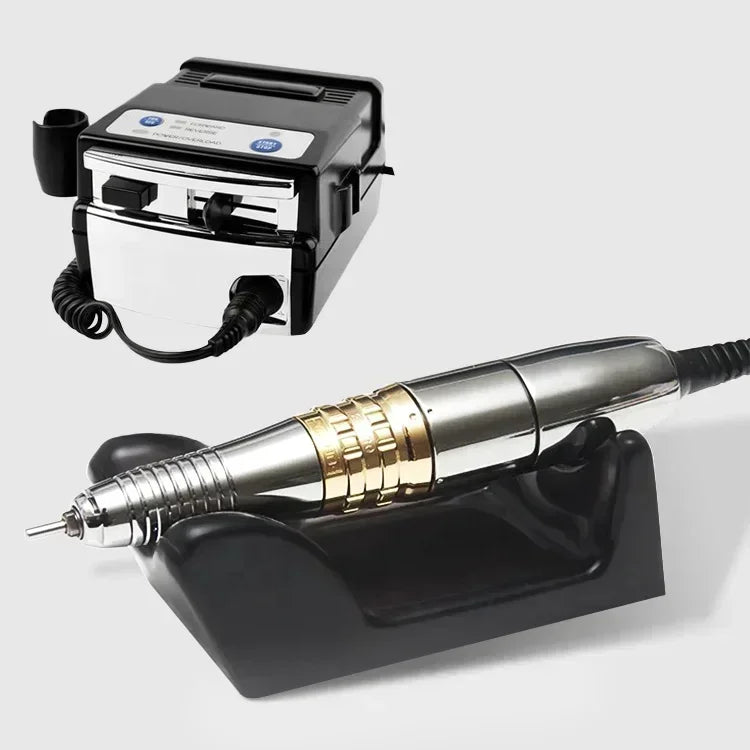 Nail Drill Pullyon UP200-G5 OEM Japan Micromotor G5 Handpiece 35000RPM Electric File Low Noise Low Vibration Acrylic Gel Polishing Machine Manicure Pedicure Sander Salon Equipment