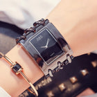 Orologio da donna di marca di lusso Abito con strass Orologi da polso da donna Eleganti orologi femminili in oro per le donne Montre Femme 2025 platinumshop