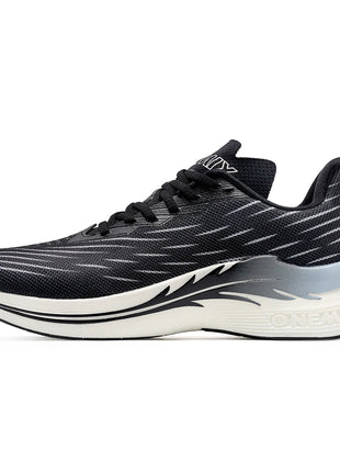 ONEMIX Scarpe da corsa in mesh traspirante Ammortizzazione Slip on Scarpe sportive Casual Morbide scarpe da ginnastica da passeggio per uomo all'aperto Scarpe da jogging PlatiNum