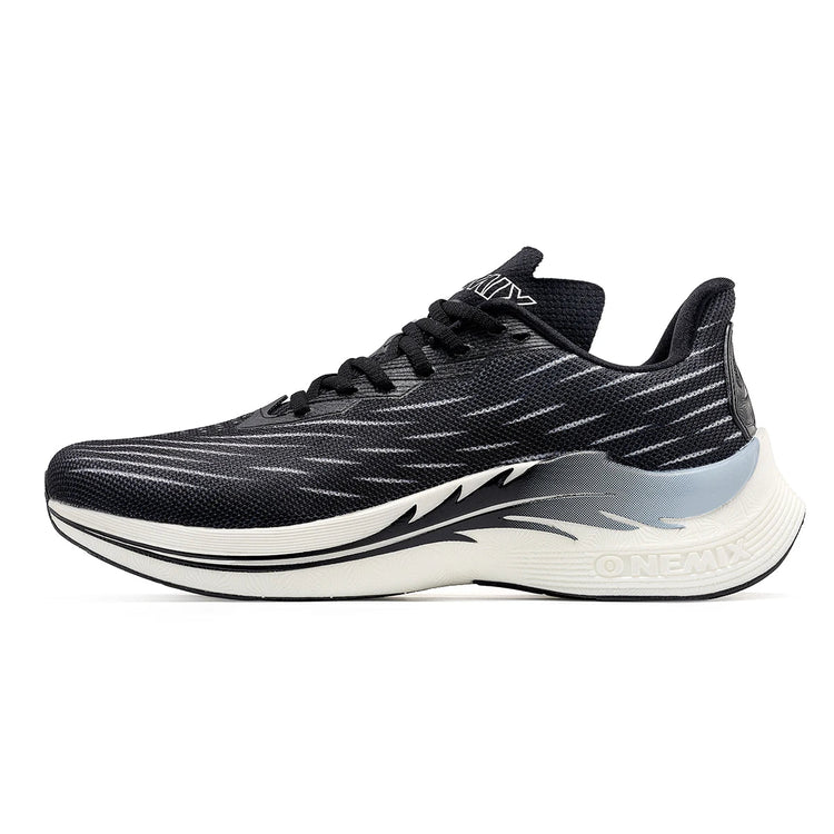 ONEMIX Scarpe da corsa in mesh traspirante Ammortizzazione Slip on Scarpe sportive Casual Morbide scarpe da ginnastica da passeggio per uomo all'aperto Scarpe da jogging PlatiNum