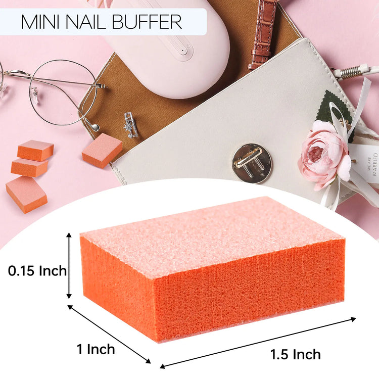 7500Pcs/Carton Mini Nail Sponge Nail File Buffer BlockPedicure Manicure Makeup Art