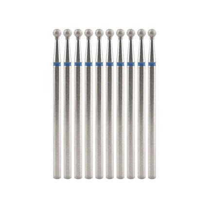 10Pcs Diamond Milling Cutter For Manicure Electric Nail Drill Bits Accessory Pedicure Machine Nail File Gel Remover Tool uñas Accesorios Y Herramientas