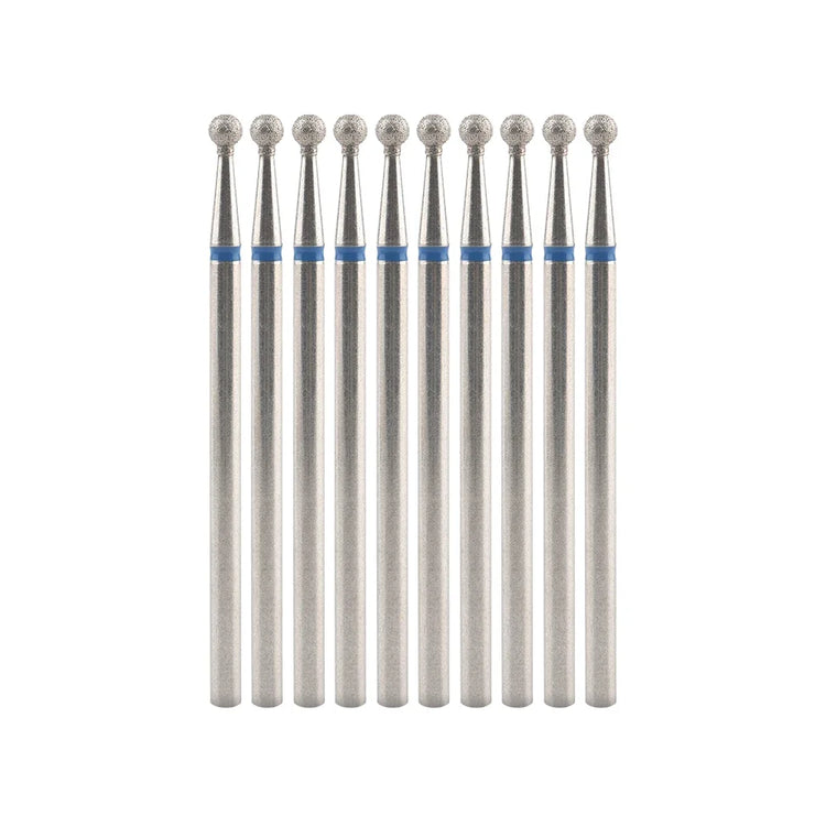 10Pcs Diamond Milling Cutter For Manicure Electric Nail Drill Bits Accessory Pedicure Machine Nail File Gel Remover Tool uñas Accesorios Y Herramientas