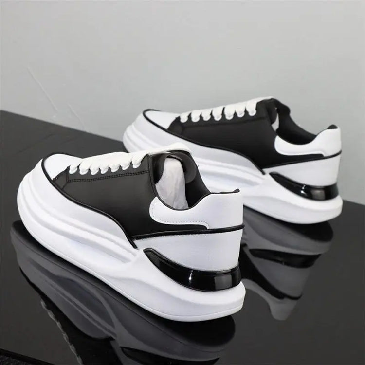 New couple shoes fashion breathable sports men's shoes all-match casual women's shoes increase men's and women's shoes