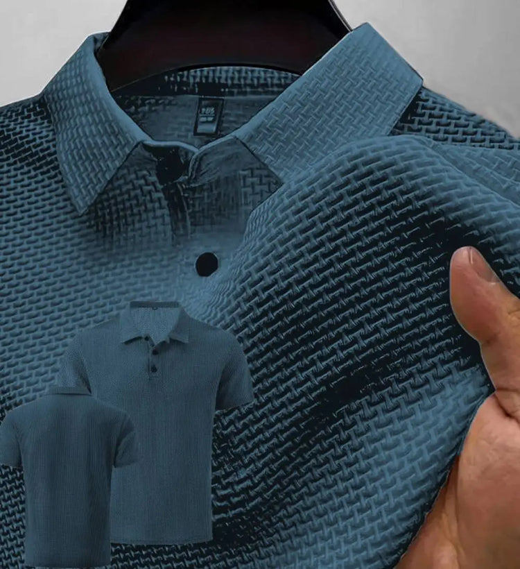 Estate Nuovi Uomini POLO T-Shirt CZ Ceska Zbrojovka Armi da fuoco High End Maglia di seta del ghiaccio da uomo a maniche corte Top Colletto della camicia