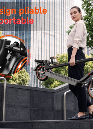Monopattino elettrico per adulti TODIMART, monopattino elettrico urbano, motore 350W, batteria 36V, monopattino pieghevole, velocità 25 km/h, autonomia 20-30 km, monopattino elettrico urbano, 3 velocità regolabili