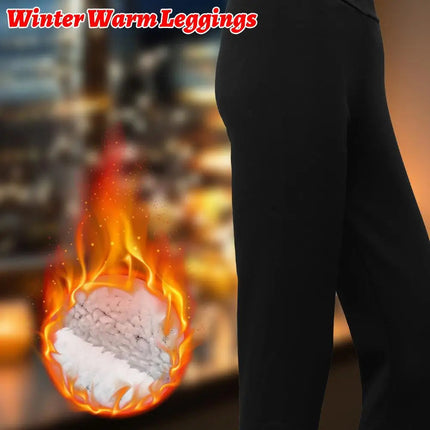 Women Leggings Fashion Wool Fleece Trousers High Waist Women Leggings Winter Thicken Leggings Cashmere Lambskin Warm Pants PlatiNum