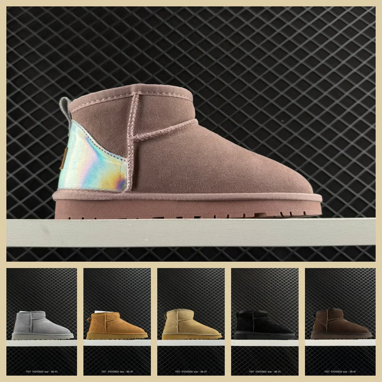 2026 HOT NEW Winter Keep Warm Platform Boots Genuine Leather New Style Cold and Snow-proof Snow Boots for Woman Size36-41