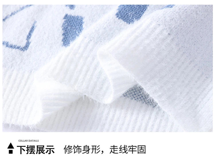 Autumn Winter Sweaters for male men O-neck sweater men Student youth sweaters  Men's Casual Knitwear Pullover Top