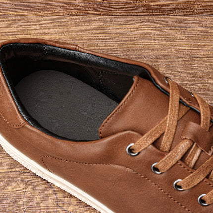 Men's Sneakers And Casual Shoes Plain Design Shoes For Man Casual Wear Man Shoes Contrast Sole Casual Style