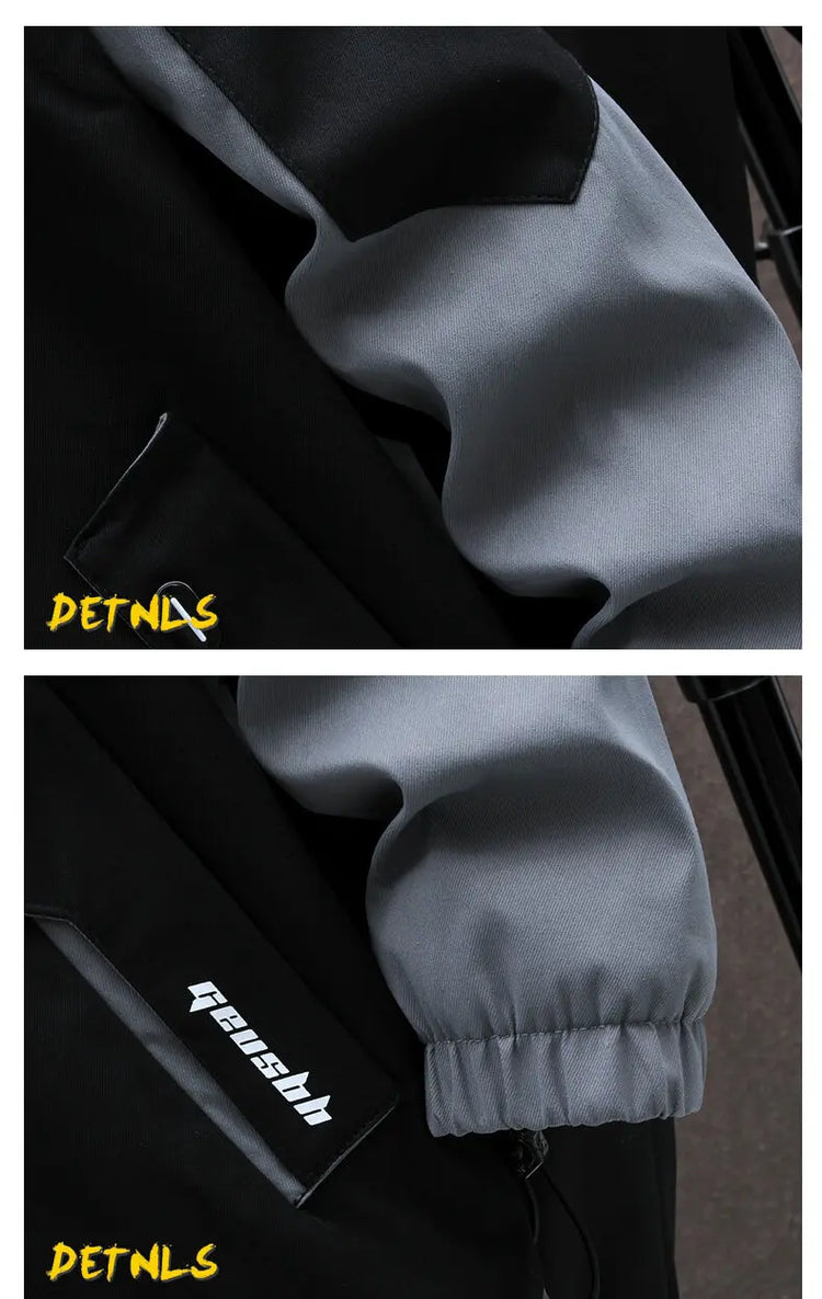Casual Hooded Jackets And Pants Tracksuit Men's Clothing Sets 2026 Spring Autumn Youth Outdoor Sportswear 2 Pieces Coats Top Set
