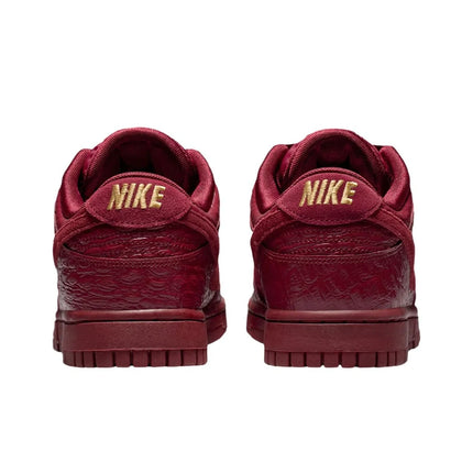 Scarpe da skateboard basse Nike Dunk classiche e versatili da donna rosse HV4388-600