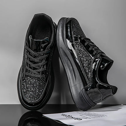 New Men Skateboard Shoes Platform Trend Sport Shoes Women Sneaker Sequin Shoes for Men Chaussure Homme Female Sneakers