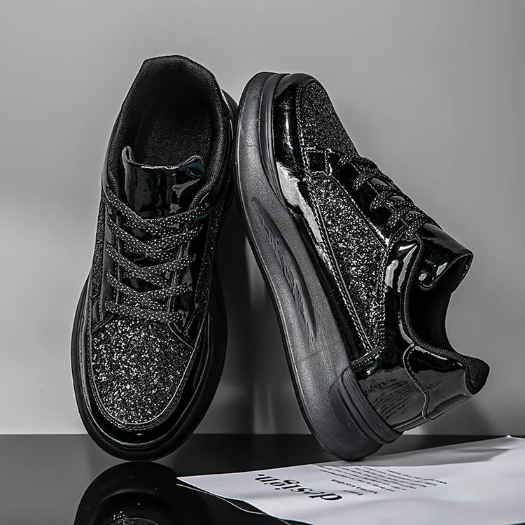 New Men Skateboard Shoes Platform Trend Sport Shoes Women Sneaker Sequin Shoes for Men Chaussure Homme Female Sneakers