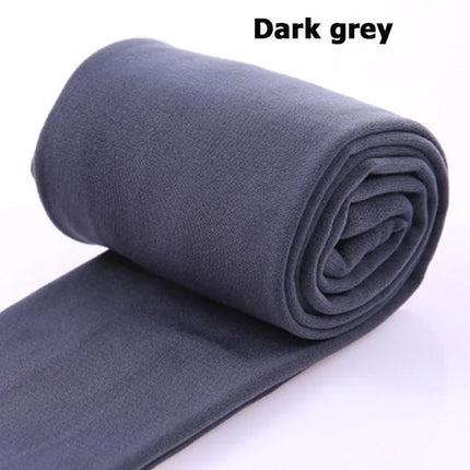 Winter Leggings Knitting Velvet Casual Legging High Elastic Lady's Warm Pants Skinny Pants for Women Polar Pantyhose PlatiNum