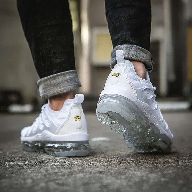 Nike Vapormax Plus TN Classic Red Air Cushion Men's and Women's Running Shoes Comfortable Lightweight Outdoor Sports Sneakers
