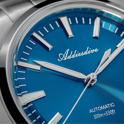 ADDIESDIVE Luxury Classic Automatic Watch Waterproof AR Coated Calendar Display Mechanical Watches Luminous AD2077 Reloj Hombre