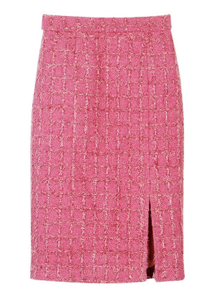 New fashionable and elegant socialite high-end temperament design and small fragrance style slim casual skirt PlatiNum