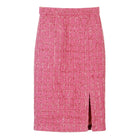 New fashionable and elegant socialite high-end temperament design and small fragrance style slim casual skirt PlatiNum