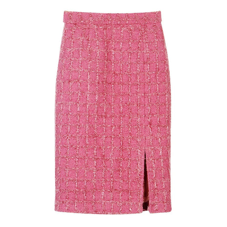 New fashionable and elegant socialite high-end temperament design and small fragrance style slim casual skirt PlatiNum