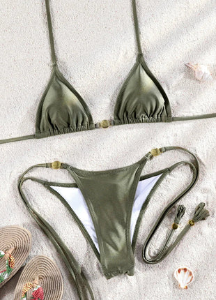 ZRTAK Costume a due pezzi Bikini 2025 Costume da bagno donna Push Up Costume da bagno Bikini sexy Set Costumi da bagno Stampa Beachwear Biquinis solidi platinumshop
