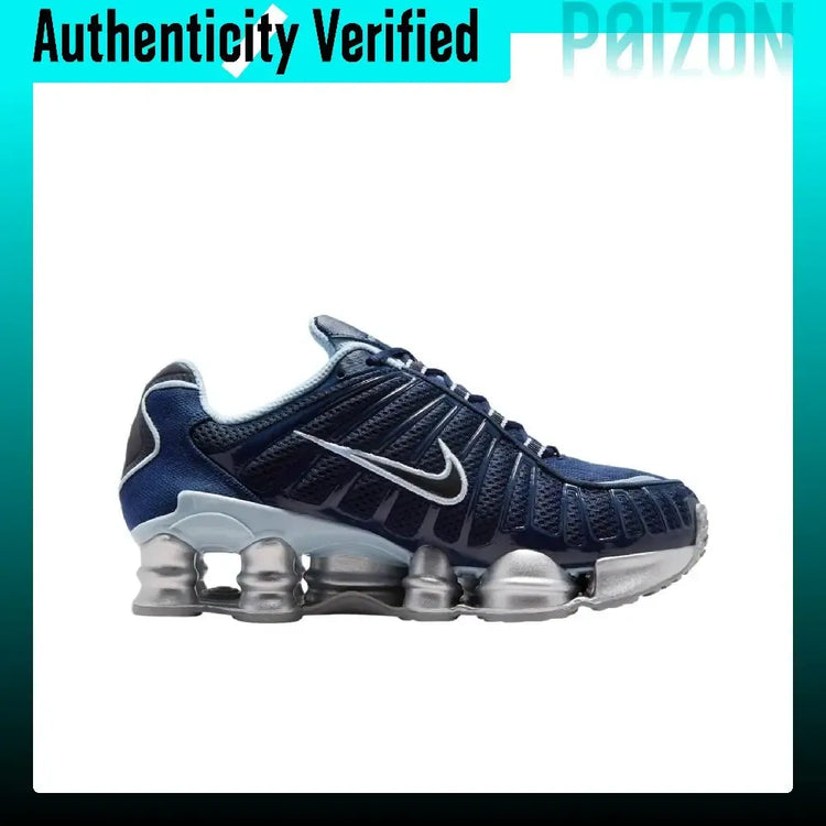 Nike Shox TL Breathable Low top Casual Shoes Women's Blue IH4481-400