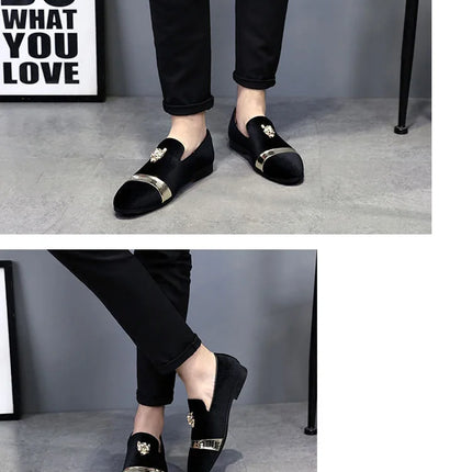 Luxry mocassini da uomo scarpe Slip on mocassini Plus Size 37-48 appartamenti scarpe Casual uomo scarpe eleganti da festa uomo scarpe italiane da uomo