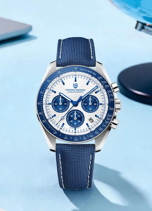 PAGANI DESIGN 2026 Nuovi Orologi da Uomo di Lusso, Orologio al Quarzo Sportivo con Cronografo, Data Automatica, Movimento Giapponese VK63, Vetro Zaffiro AR, Consegna Rapida dai Magazzini Europei