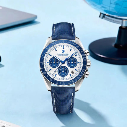 PAGANI DESIGN 2026 Nuovi Orologi da Uomo di Lusso, Orologio al Quarzo Sportivo con Cronografo, Data Automatica, Movimento Giapponese VK63, Vetro Zaffiro AR, Consegna Rapida dai Magazzini Europei