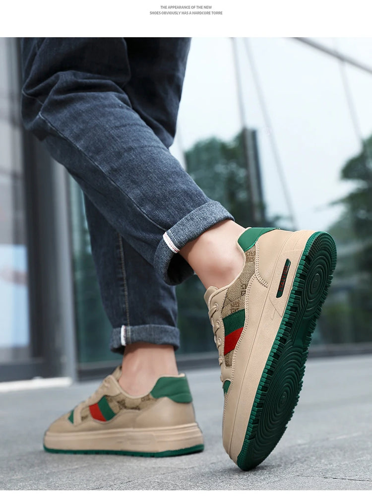 2026 Couple Style Board Shoes Retro All Comfortable Street Fashion Shoes Non-slip Wear Outdoor Casual Board Shoes