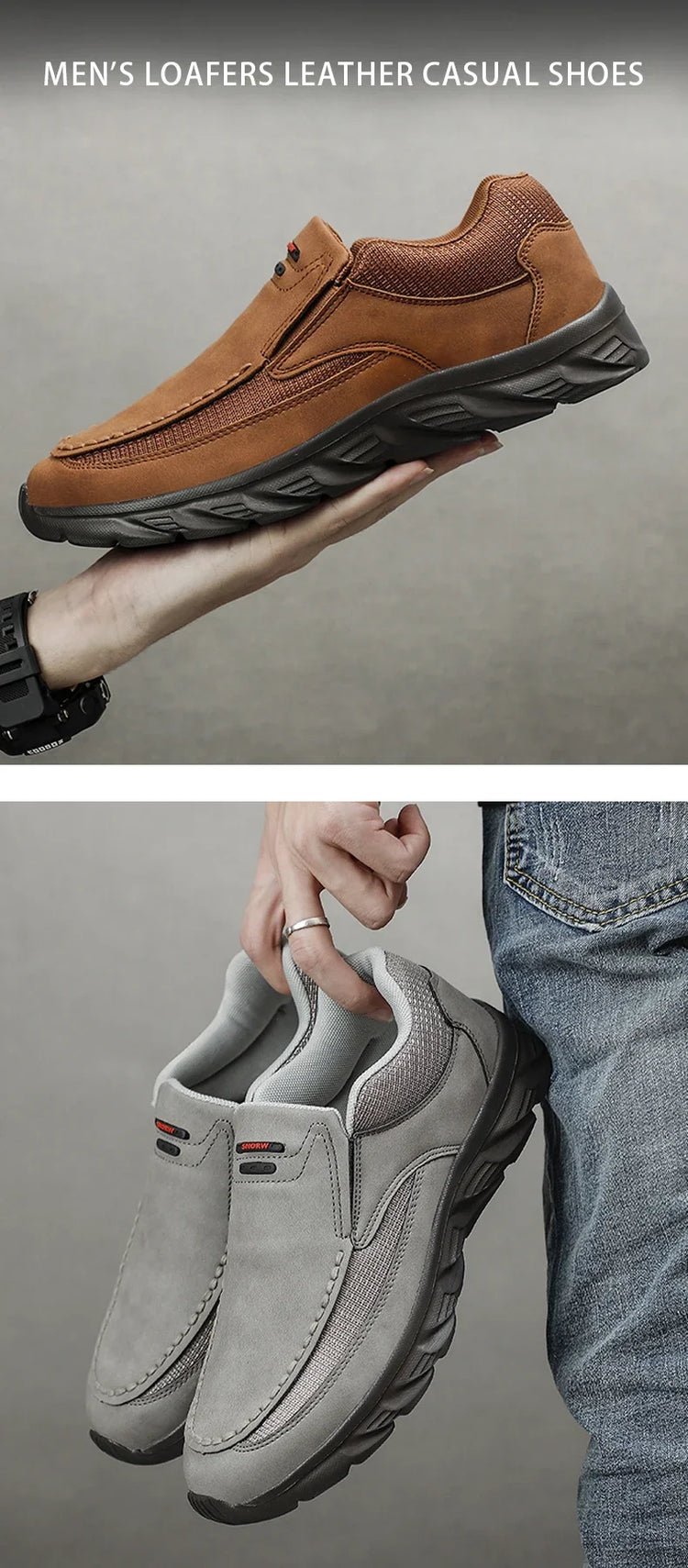 Scarpe Casual in pelle da uomo mocassini traspiranti Sneakers da uomo 2024 nuove scarpe da ginnastica piatte in pelle comode da uomo scarpe da uomo