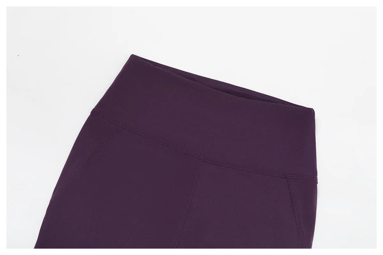 Flared Leggings Women's Wide-leg Pants High Waisted Hip lifting Yoga Pants Quick Drying Running Exercise Fitness Bell bottoms PlatiNum