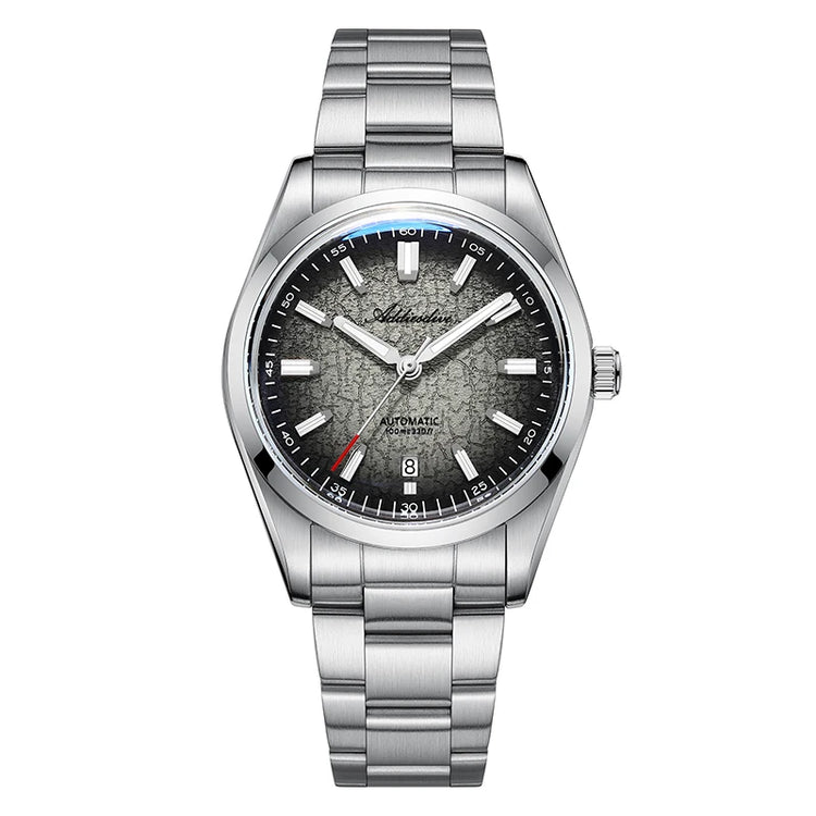 ADDIESDIVE Watch For Gift 39mm Automatic Mechanical Domed Glass 316L Stainless Steel Luminous Waterproof 200m Men Wristwatch New