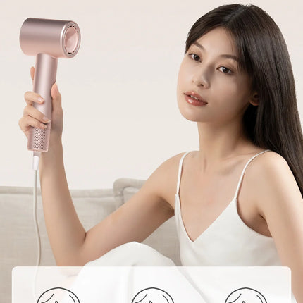 DOCO Hair Dryer 75m/s High Speed 200 Million Negative Ions Hair Care 110000 Rpm Professional Lightweight Home Travel Gift