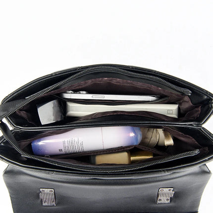 Women's Bag New Trend Korean Handbags Designer Luxury Brand Ladies Shoulder Bags Soft Leather Fashion Versatile Crossbody Bags PlatiNum