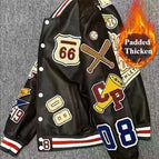 black padded