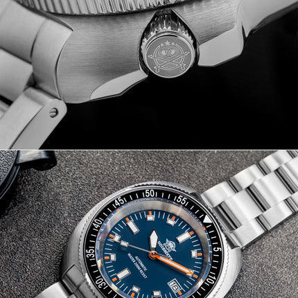 ADDIESDIVE 2025 NEW NH35A Automatic Mechanical Watches Watch For Man BGW9 Blue Luminous 20Bar Waterproof Sapphire Glass Japan