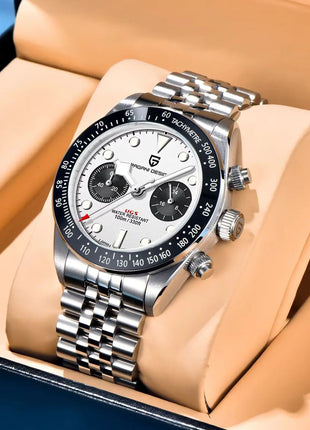 Nuovo Orologio da Uomo PAGANI DESIGN BB Panda 2026, Orologio al Quarzo di Lusso Retrò, Cronografo Sportivo da Polso, Impermeabile 100M, Luminoso