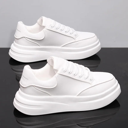 New Couple's Small White Shoes Men's Sneakers Women Sports Shoes Increased Height Inside Casual Sports Shoes