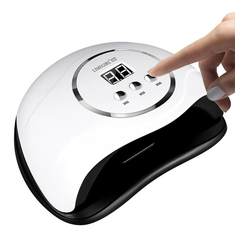 LIMEGIRL Professional Nail UV Lamp Manicure Nail Dryer Lamp LED for UV Gel Polish Drying LED UV Gel Nail Machine Smart Sensor USB Plug