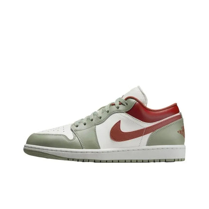 Scarpe da basket unisex Nike Air Jordan 1 Low, design classico con comfort ammortizzato per abbigliamento casual e basket HV4089-201 platinumshop