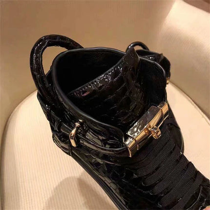 Male Genuine Natural Leather Shoes Luxury Brand Comfortable Casual White Designer High Quality Sneakers Gifts For Man Original