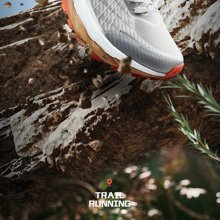 361 Degrees Yushan PRO Men Running Shoes Durable Hiking Cushioning Breathable Non-slip Outdoor Jogging Male Sneakers 672522250 PlatiNum