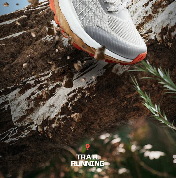 361 Degrees Yushan PRO Men Running Shoes Durable Hiking Cushioning Breathable Non-slip Outdoor Jogging Male Sneakers 672522250 PlatiNum