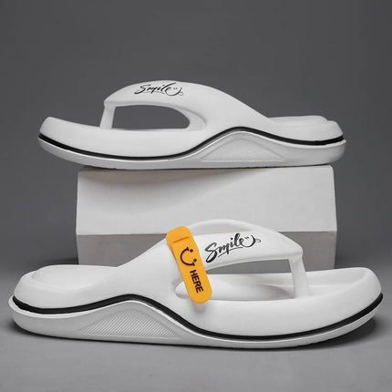 New Men's Women's Slippers Flip Flops Indoor Outdoor Beach Sandals Super Soft Bottom Slides Men's Slippers with Thick Non-slip Sole